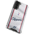 NBA Los Angeles Clippers Team Jersey Galaxy S21 FE Clear Case