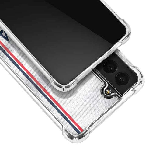NBA Los Angeles Clippers Team Jersey Galaxy S21 FE Clear Case