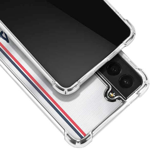 NBA Los Angeles Clippers Team Jersey Galaxy S21 Plus 5G Clear Case