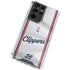 NBA Los Angeles Clippers Team Jersey Galaxy S21 Ultra 5G Clear Case