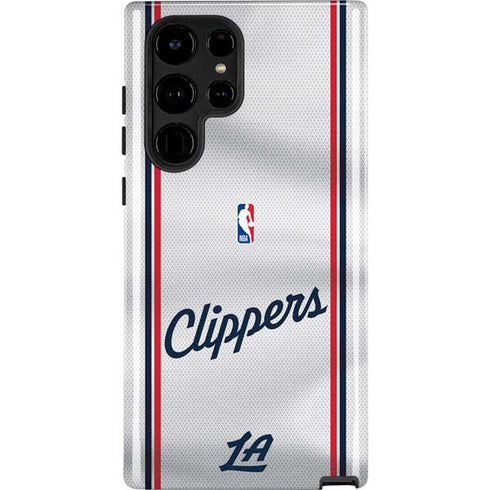 NBA Los Angeles Clippers Team Jersey Galaxy S22 Ultra Pro Case