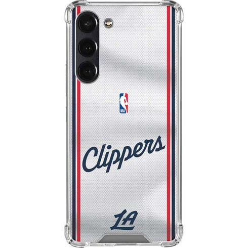 NBA Los Angeles Clippers Team Jersey Galaxy S23 Plus Clear Case