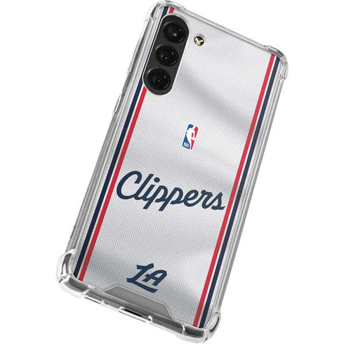 NBA Los Angeles Clippers Team Jersey Galaxy S23 Plus Clear Case