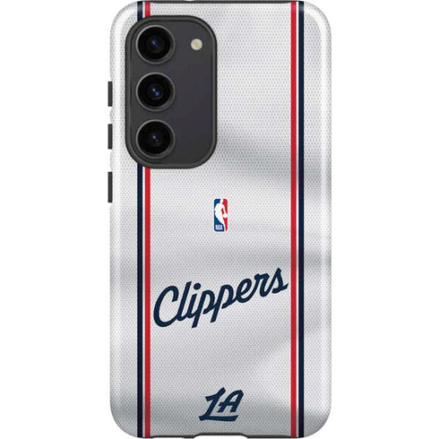 NBA Los Angeles Clippers Team Jersey Galaxy S23 Pro Case