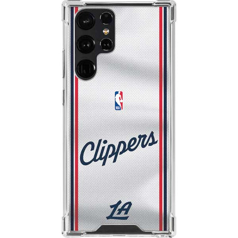 NBA Los Angeles Clippers Team Jersey Galaxy S23 Ultra Clear Case
