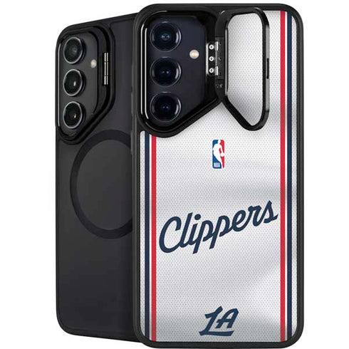 NBA Los Angeles Clippers Team Jersey Galaxy S24 FE Kickstand Case