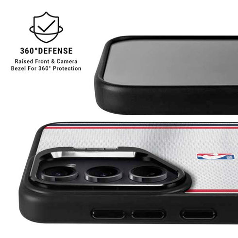 NBA Los Angeles Clippers Team Jersey Galaxy S24 FE Kickstand Case