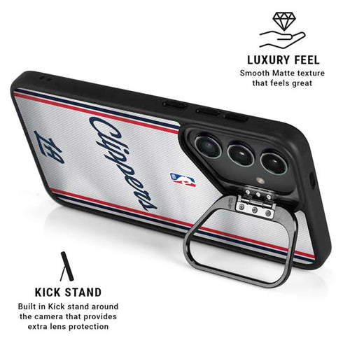 NBA Los Angeles Clippers Team Jersey Galaxy S25 Kickstand Case