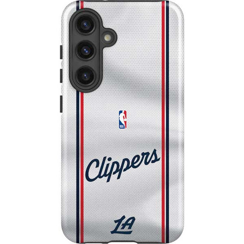 NBA Los Angeles Clippers Team Jersey Galaxy S24 Plus Impact Case