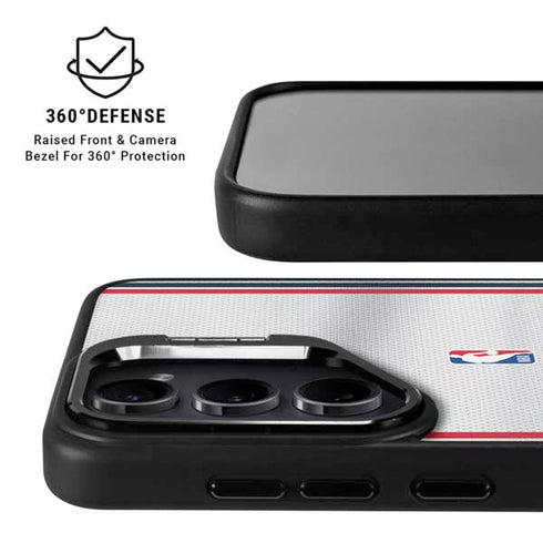 NBA Los Angeles Clippers Team Jersey Galaxy S25 Plus Kickstand Case