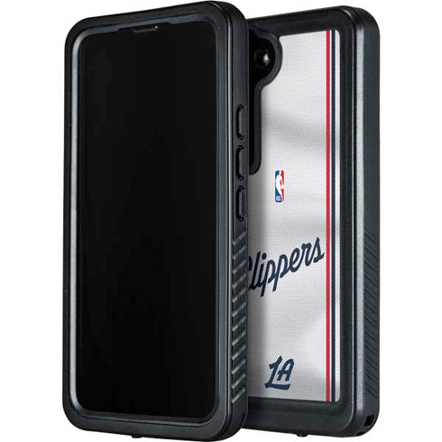 NBA Los Angeles Clippers Team Jersey Galaxy S24 Plus Waterproof Case