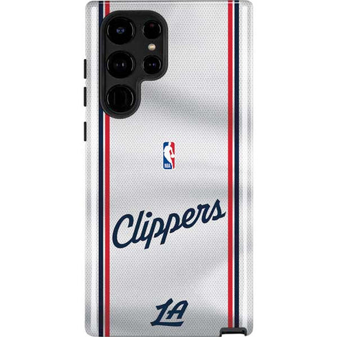 NBA Los Angeles Clippers Team Jersey Galaxy S25 Ultra Impact Case