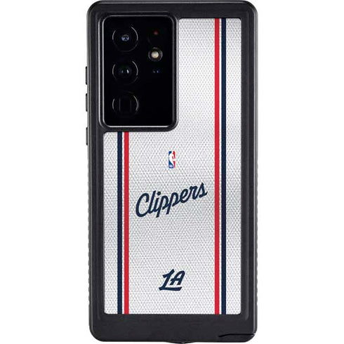 NBA Los Angeles Clippers Team Jersey Galaxy S24 Ultra Waterproof Case