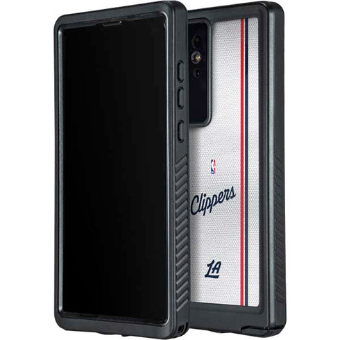 NBA Los Angeles Clippers Team Jersey Galaxy S24 Ultra Waterproof Case