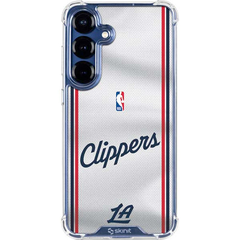 NBA Los Angeles Clippers Team Jersey Galaxy S25 Clear Case