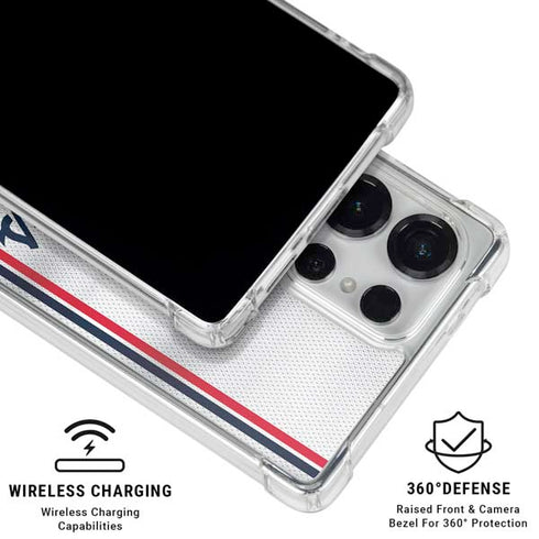 NBA Los Angeles Clippers Team Jersey Galaxy S25 Ultra Clear Case