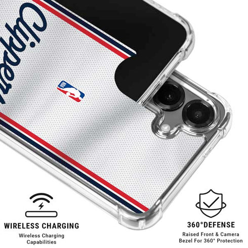 NBA Los Angeles Clippers Team Jersey Galaxy S26 Clear Case