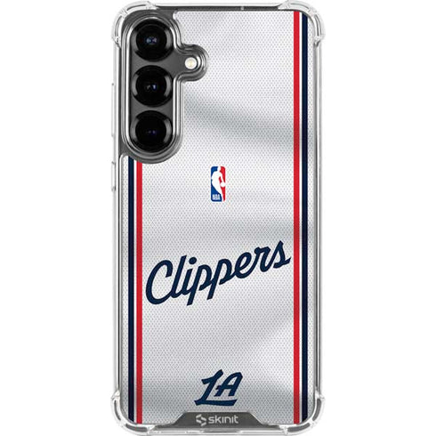 NBA Los Angeles Clippers Team Jersey Galaxy S26 Plus Clear Case