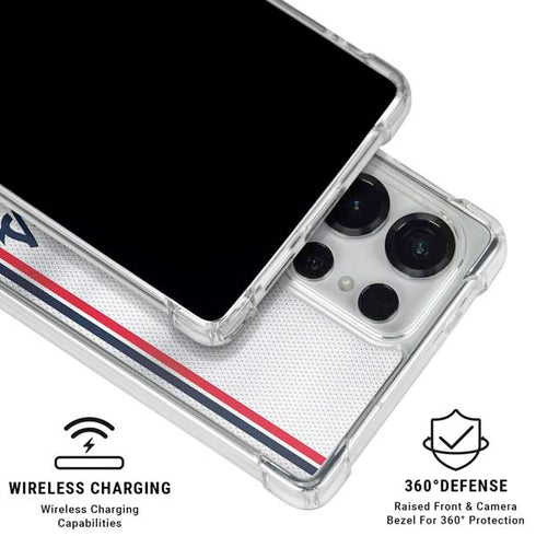 NBA Los Angeles Clippers Team Jersey Galaxy S26 Ultra Clear Case