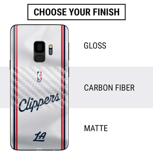 NBA Los Angeles Clippers Team Jersey Galaxy S9 Skin