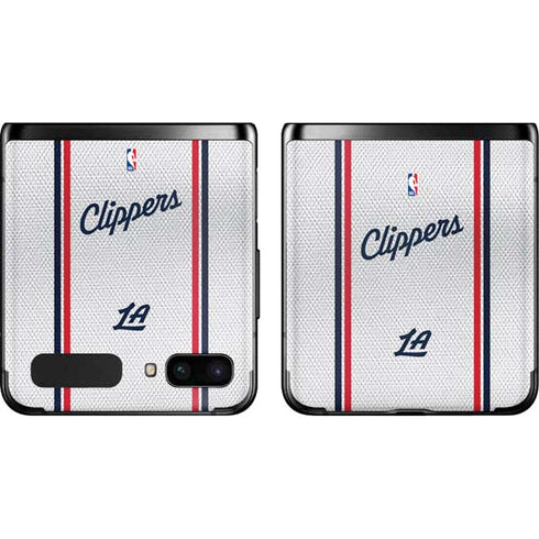 NBA Los Angeles Clippers Team Jersey Galaxy Z Flip Skin