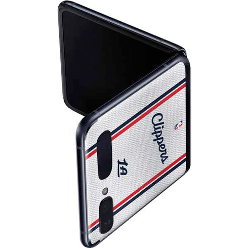 NBA Los Angeles Clippers Team Jersey Galaxy Z Flip Skin