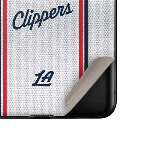 NBA Los Angeles Clippers Team Jersey Galaxy Z Flip Skin