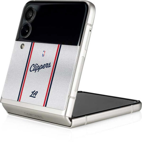 NBA Los Angeles Clippers Team Jersey Galaxy Z Flip3 5G Skin