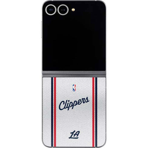 NBA Los Angeles Clippers Team Jersey Galaxy Z Flip6 Skin