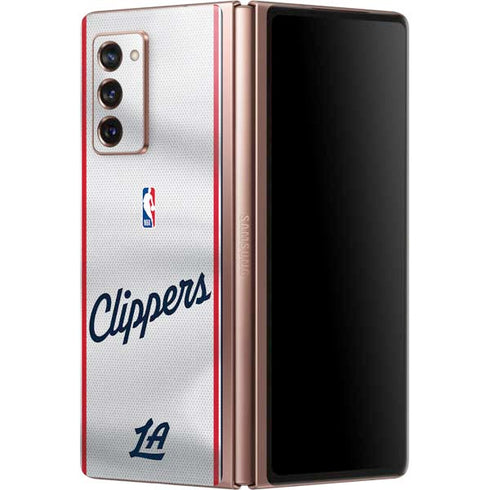 NBA Los Angeles Clippers Team Jersey Galaxy Z Fold2 5G Skin