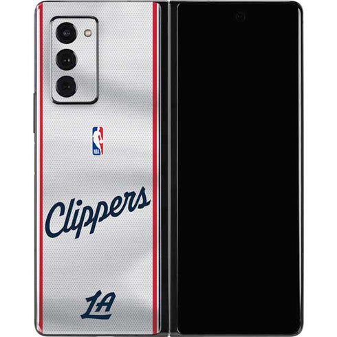 NBA Los Angeles Clippers Team Jersey Galaxy Z Fold2 5G Skin
