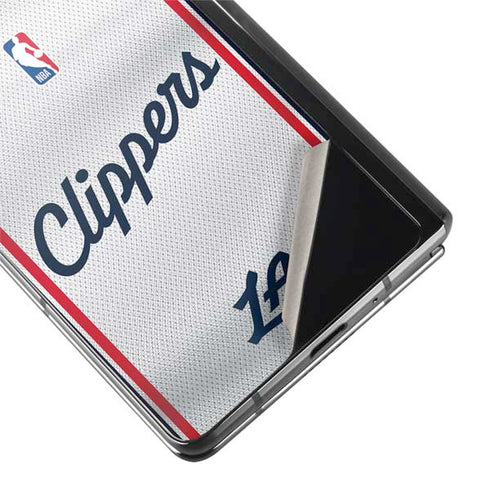 NBA Los Angeles Clippers Team Jersey Galaxy Z Fold2 5G Skin