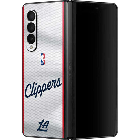 NBA Los Angeles Clippers Team Jersey Galaxy Z Fold3 5G Skin