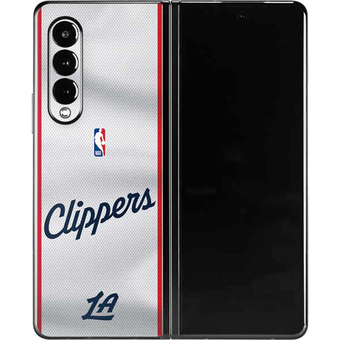 NBA Los Angeles Clippers Team Jersey Galaxy Z Fold3 5G Skin