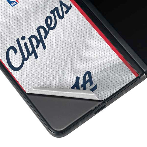 NBA Los Angeles Clippers Team Jersey Galaxy Z Fold3 5G Skin