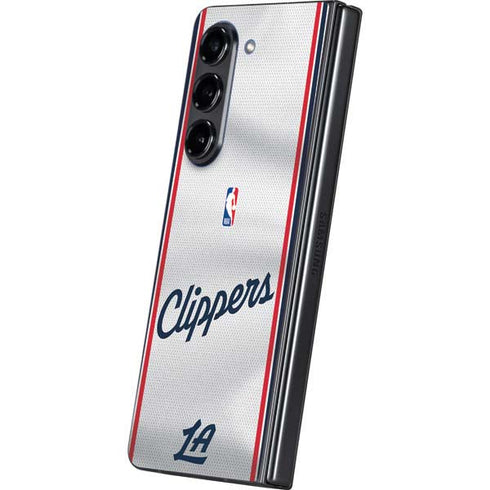 NBA Los Angeles Clippers Team Jersey Galaxy Z Fold5 5G Skin