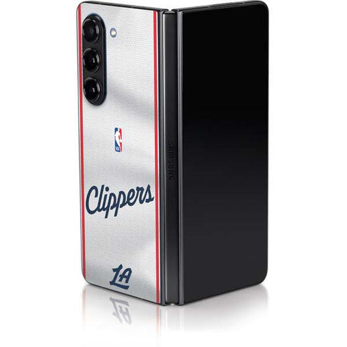 NBA Los Angeles Clippers Team Jersey Galaxy Z Fold5 5G Skin