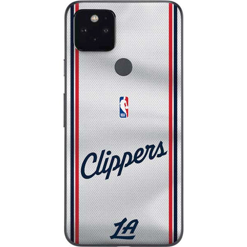 NBA Los Angeles Clippers Team Jersey Google Pixel 5 Skin