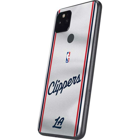 NBA Los Angeles Clippers Team Jersey Google Pixel 5 Skin