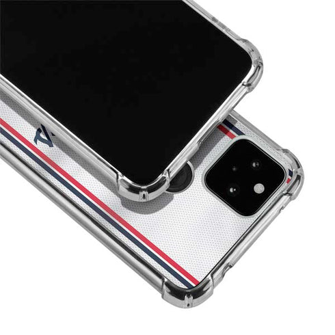 NBA Los Angeles Clippers Team Jersey Google Pixel 5a 5G Clear Case