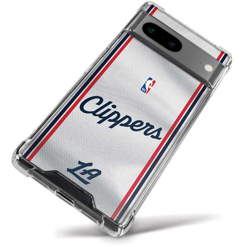 NBA Los Angeles Clippers Team Jersey Google Pixel 8 Clear Case