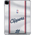 NBA Los Angeles Clippers Team Jersey iPad Pro 12.9in (2020) Clear Case