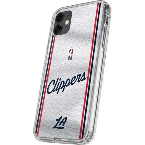 NBA Los Angeles Clippers Team Jersey iPhone 11 Clear Case