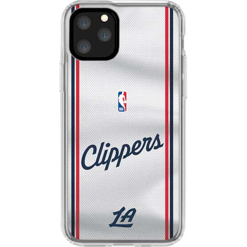 NBA Los Angeles Clippers Team Jersey iPhone 11 Pro Clear Case
