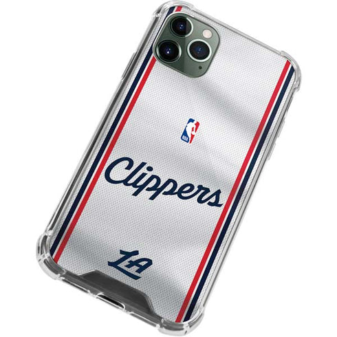 NBA Los Angeles Clippers Team Jersey iPhone 11 Pro Max Clear Case