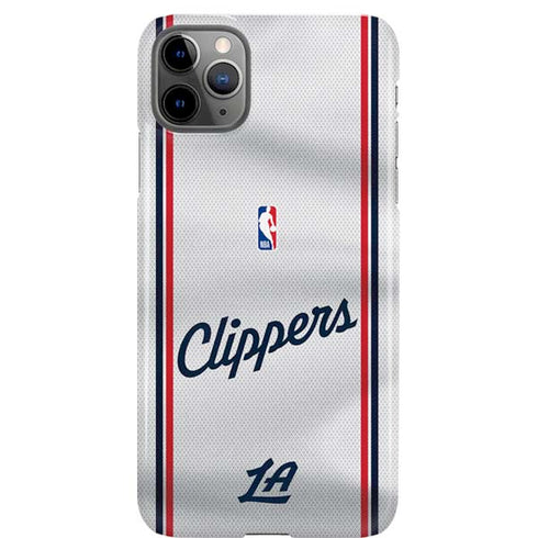 NBA Los Angeles Clippers Team Jersey iPhone 11 Pro Max Lite Case