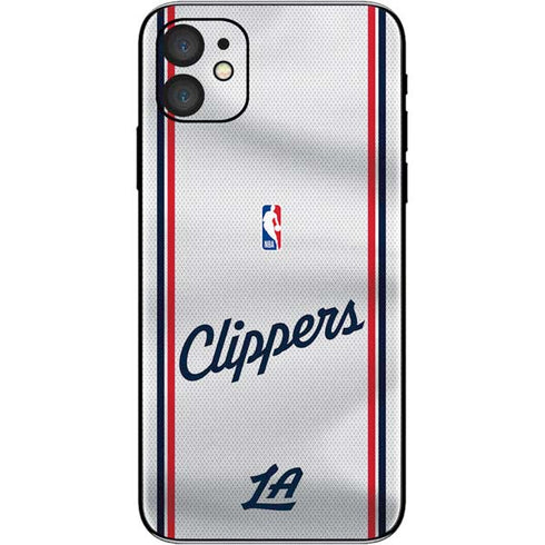 NBA Los Angeles Clippers Team Jersey iPhone 11 Skin