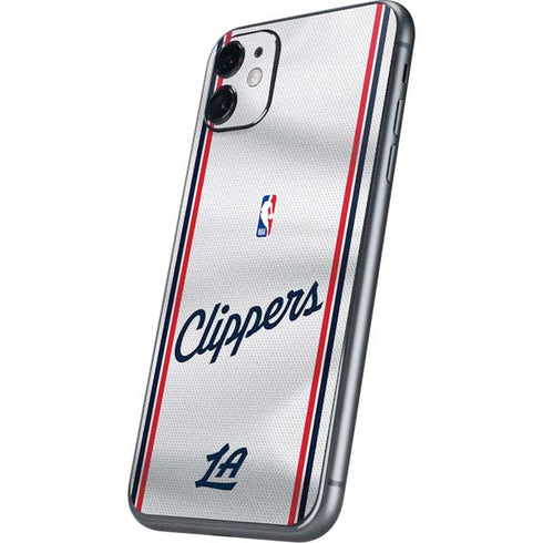NBA Los Angeles Clippers Team Jersey iPhone 11 Skin