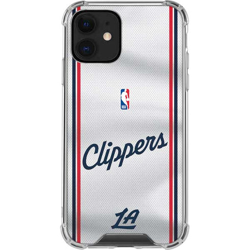 NBA Los Angeles Clippers Team Jersey iPhone 12 Clear Case