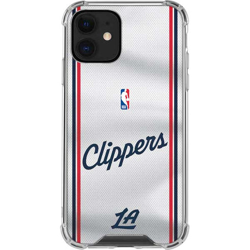 NBA Los Angeles Clippers Team Jersey iPhone 12 Mini Clear Case